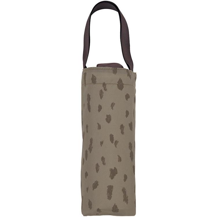 折りたたみ傘 レオパード ミニ グレー グレー