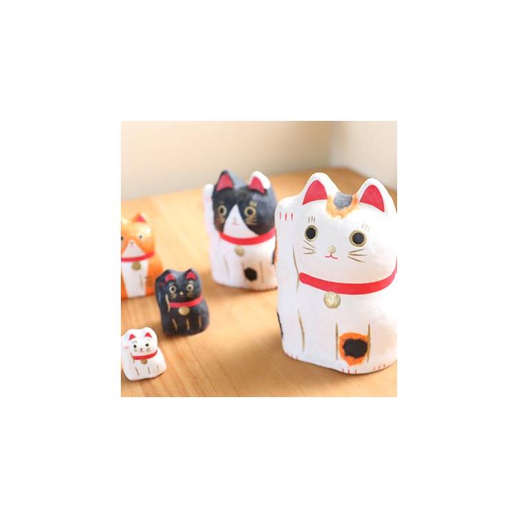 招き猫(ドビー織り)☆はいから横丁柄の生地 入荷しました❤︎3ページ  