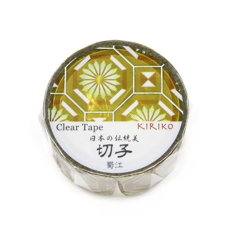 切子クリアテープ 蜀江 蜀江