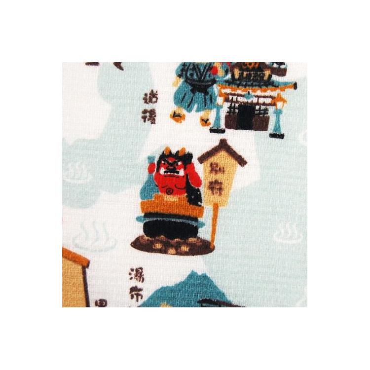 タオルてぬぐい 33×100cm 日本の温泉 日本の温泉