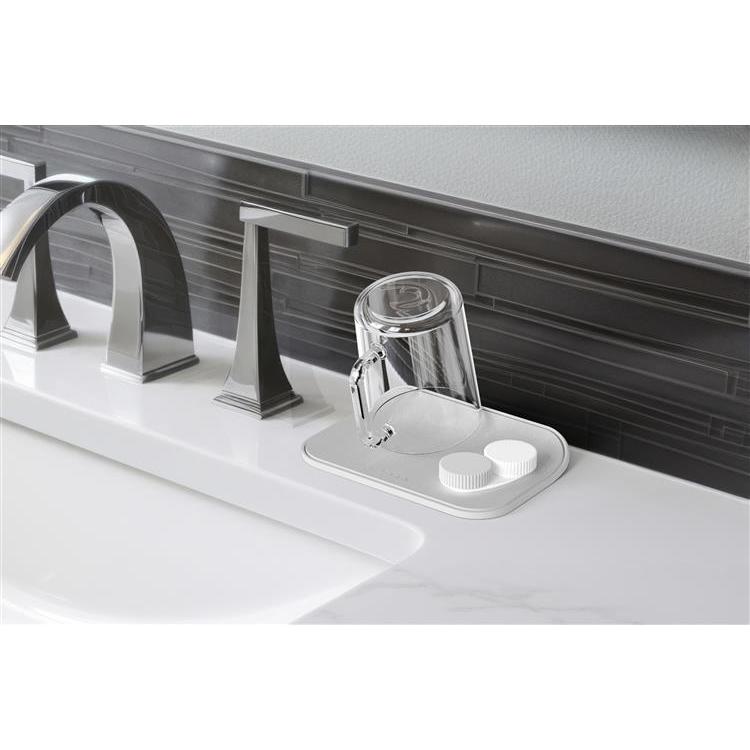 水切りマット&クロス Sサイズ ライトグレー ライトグレー