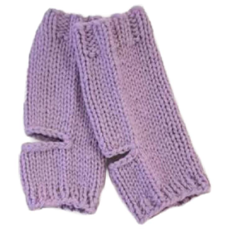 アンクルウォーマー ラベンダー ラベンダー