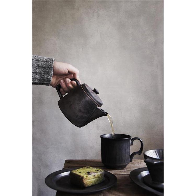 ポット グレー エイシェントポタリー