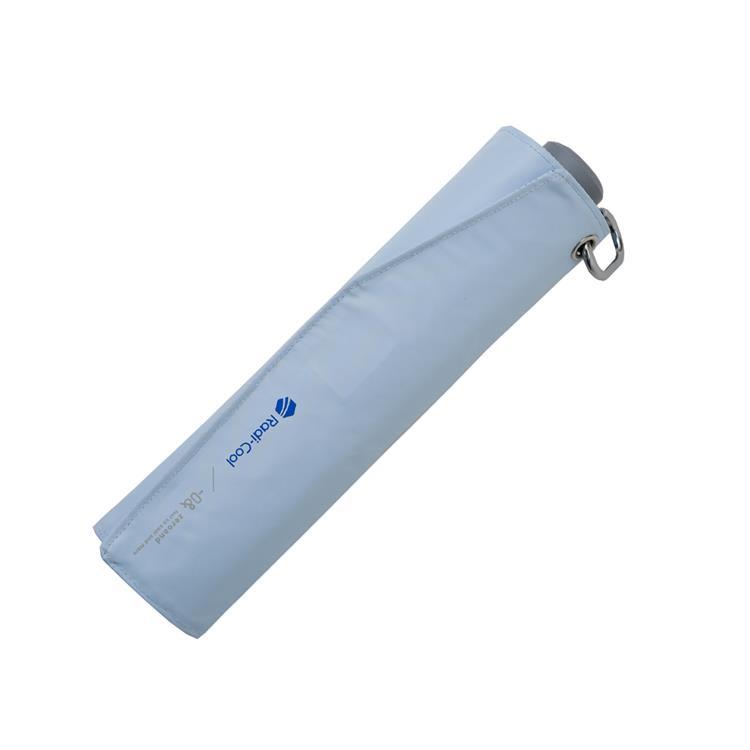 折りたたみ傘 晴雨兼用 ゼロアンド ラディクール 58cm サックス サックス