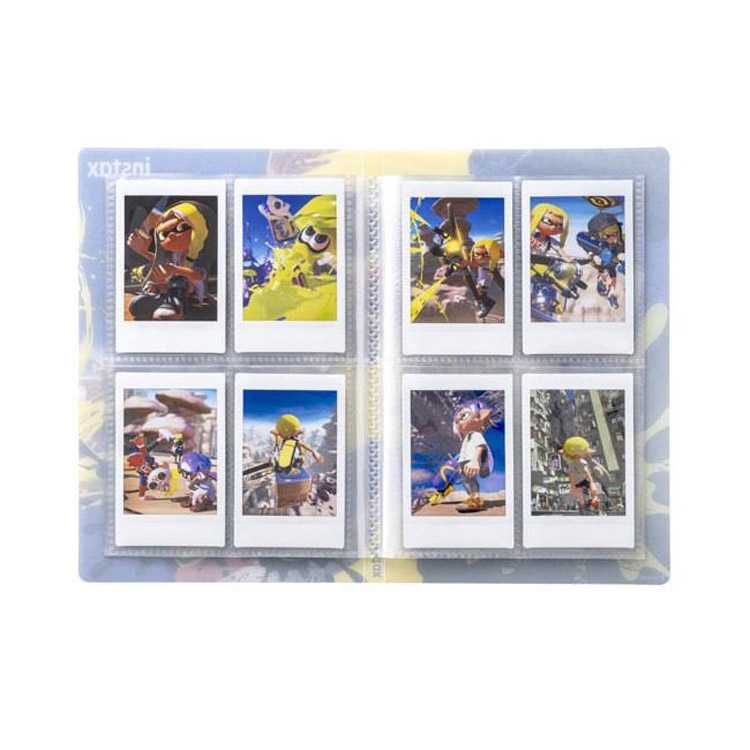 チェキ instax mini用ポケットアルバム スプラ