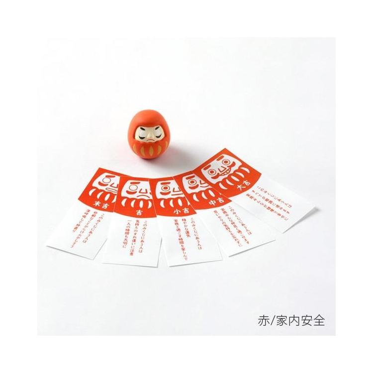 だるまみくじ 赤/家内安全 赤/家内安全