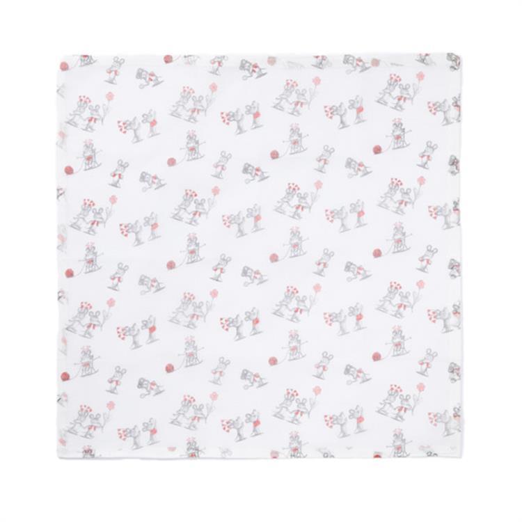 ねずみくんのチョッキ 花ふきん 58×58cm ねずみくんのチョッキ