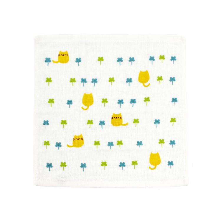 【うさぎ・ネコ柄セット】イヤなニオイのしないふきん 30×30cm 1枚入 うさぎ・ネコ