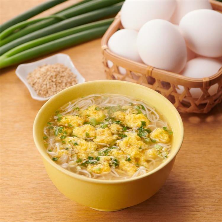 具だくさんにゅうめん ふわふわたまご麺 ふわふわたまご麺