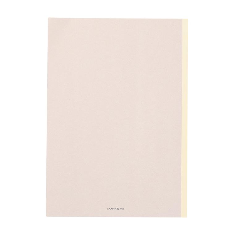 手帳用紙を使ったノート A4 EDiT 5mm方眼罫 5mm方眼罫