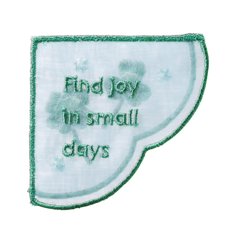 刺繍ブックマーク funlog クローバー クローバー