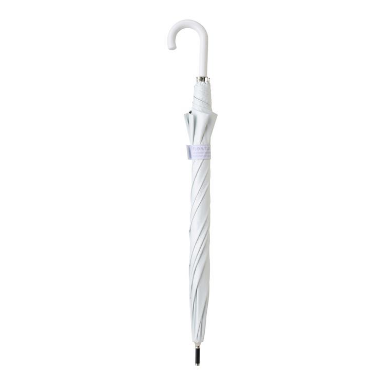 FLO(A)TUS フロータス 長傘 晴雨兼用 撥水 遮光55cm ホワイト ホワイト