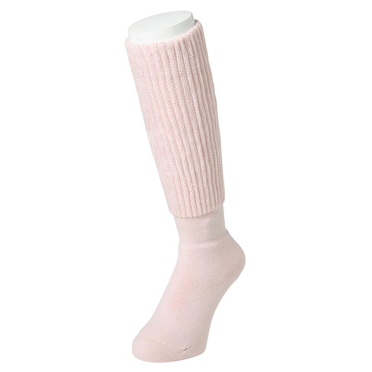 靴下サプリ まるでこたつソックス ペールピンク【数量限定】 ペールピンク