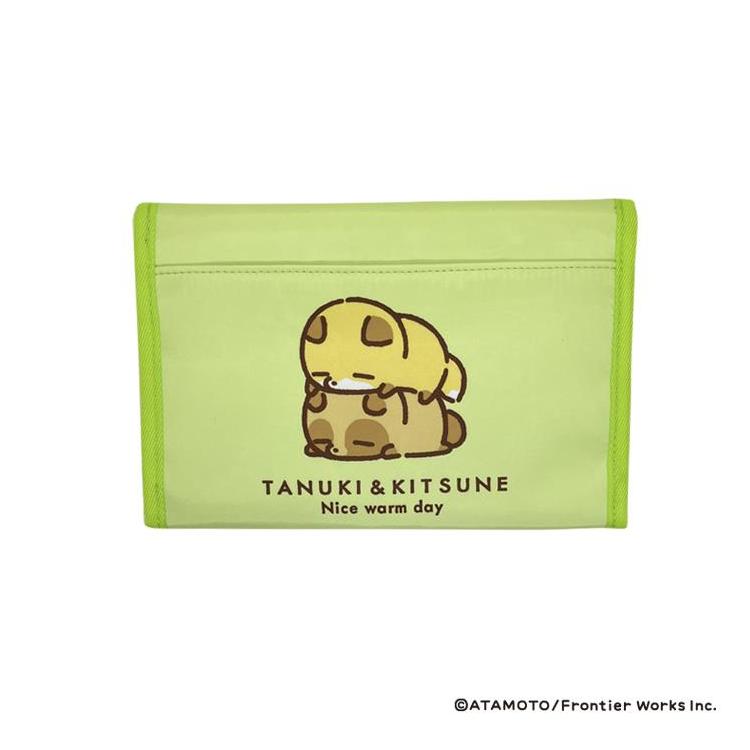 ジャバラマルチケース ふたり タヌキとキツネ