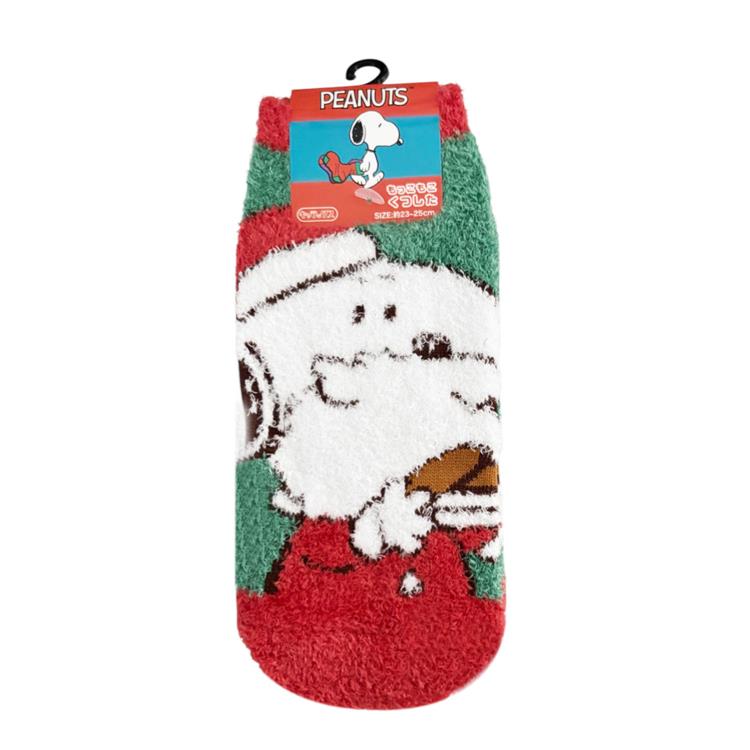 もっこもこ靴下 ピーナッツ クッキー