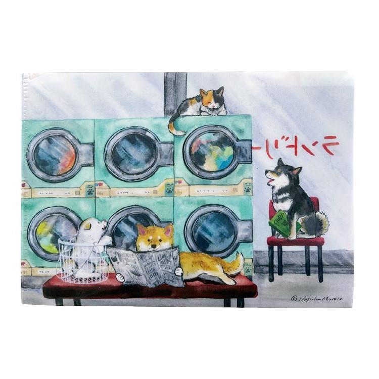 3Pクリアファイル A5 村田夏佳 しばいぬの休日 休日【ロフト限定】 休日