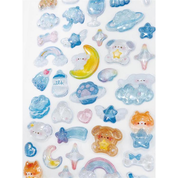 ボンボンドロップシール わんわんボンボン わんわんボンボン