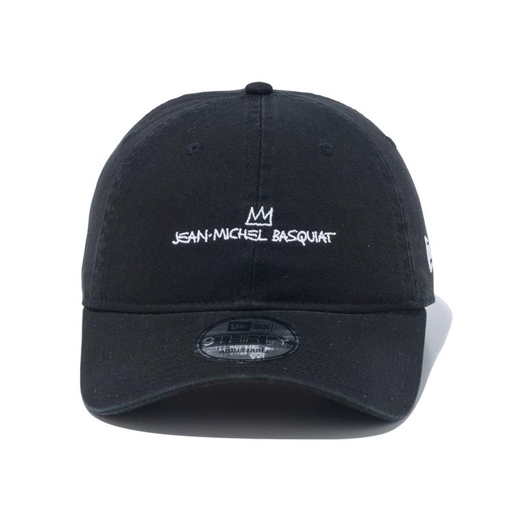 New Era Jean-Michel Basquiat Logo キャップ ブラック(Logo