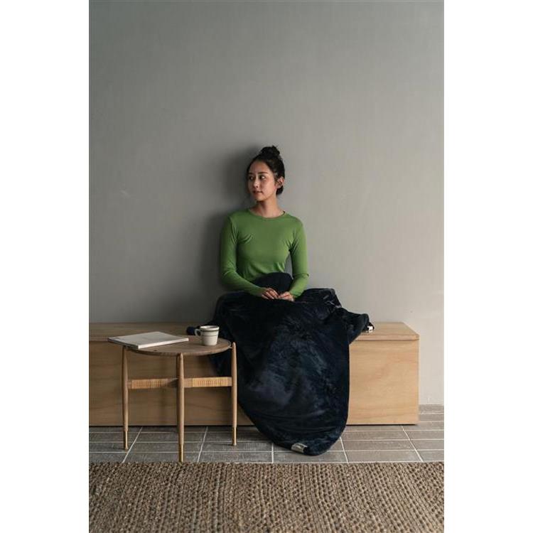 HEATED BLANKET 140×100cm チャコール チャコール