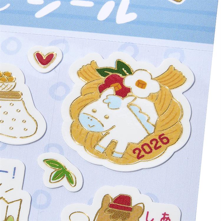 年賀 うまどしシール