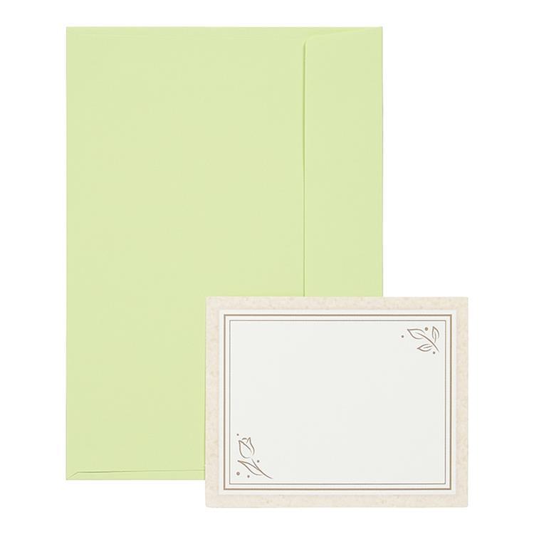 春柄 カード 立体 アレンジメント 黄色 黄色