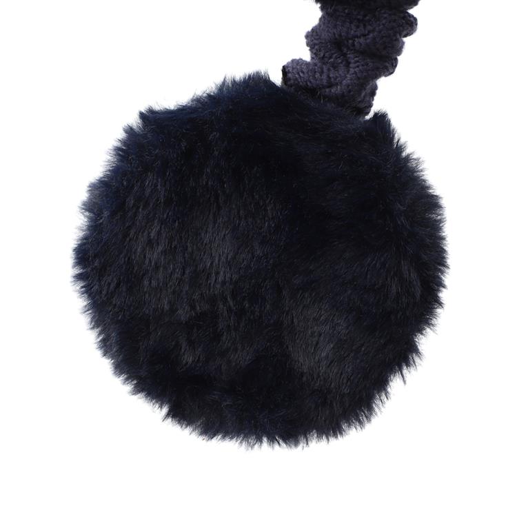 4WAY イヤーマフラー ニット編み ダークネイビー【ロフト限定】 ダークネイビー