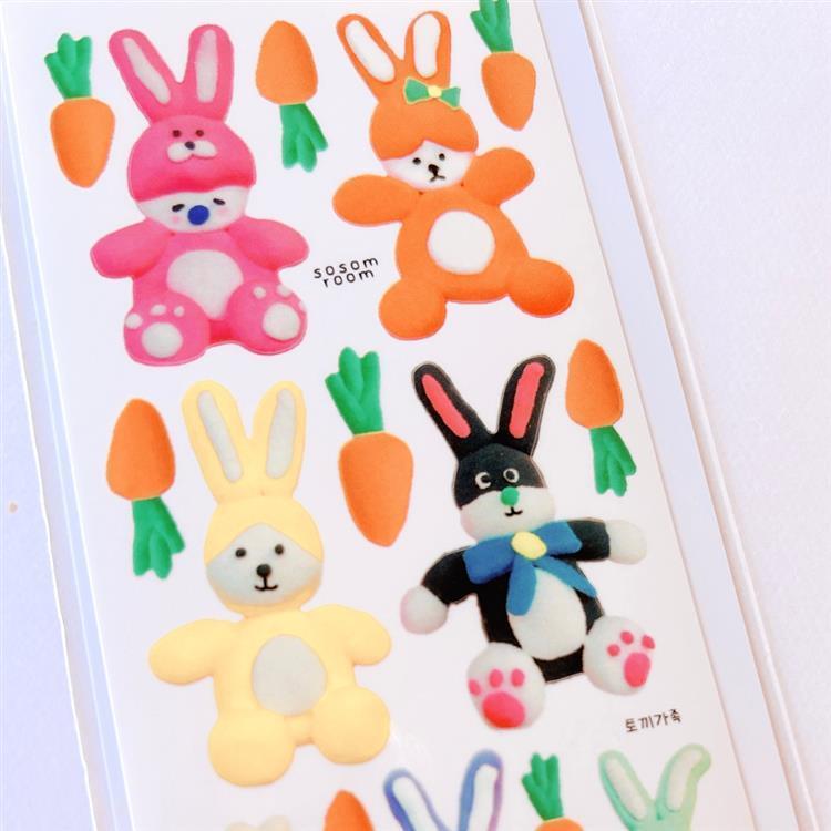 シートシール sosom room バニーズ バニーズ