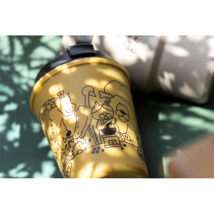 コーヒーミル見る動物たち スリーク 300ml マスタード マスタード