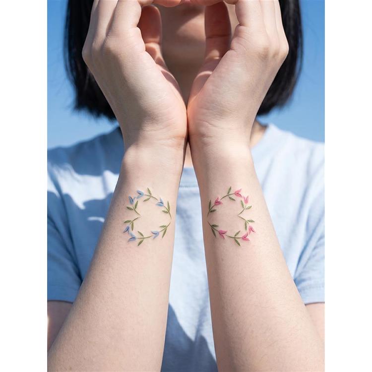 タトゥーシール sor1253 Flower heart carnation
