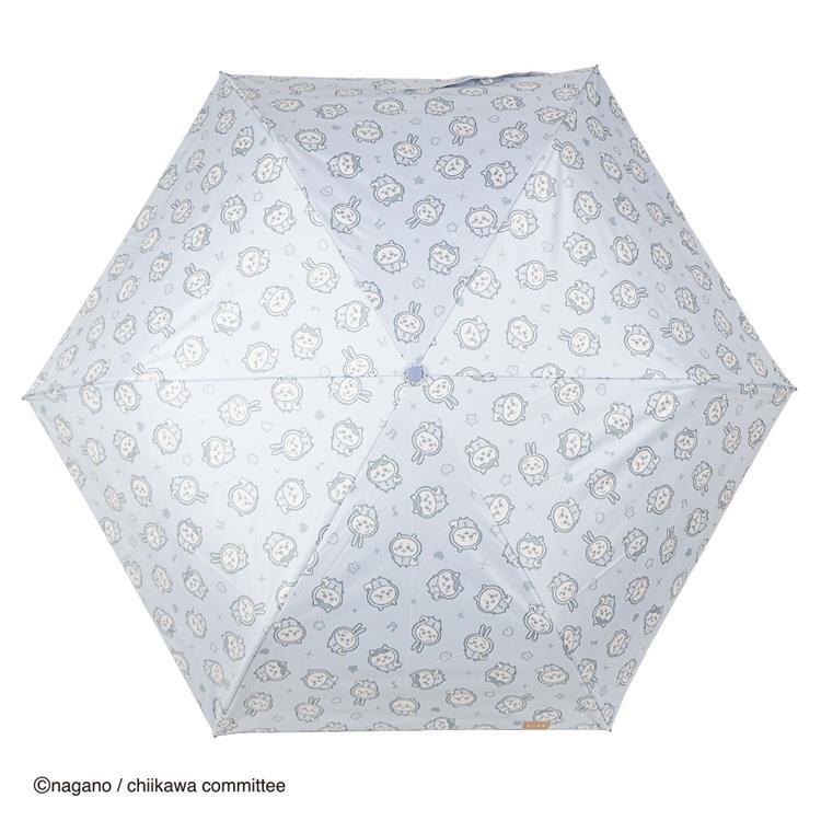 折りたたみ傘 晴雨兼用 ちいかわカラビナ 50cm パジャマ パジャマ