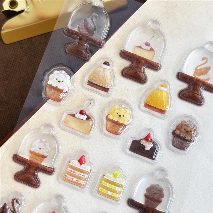 クリアリウムシール cake cake