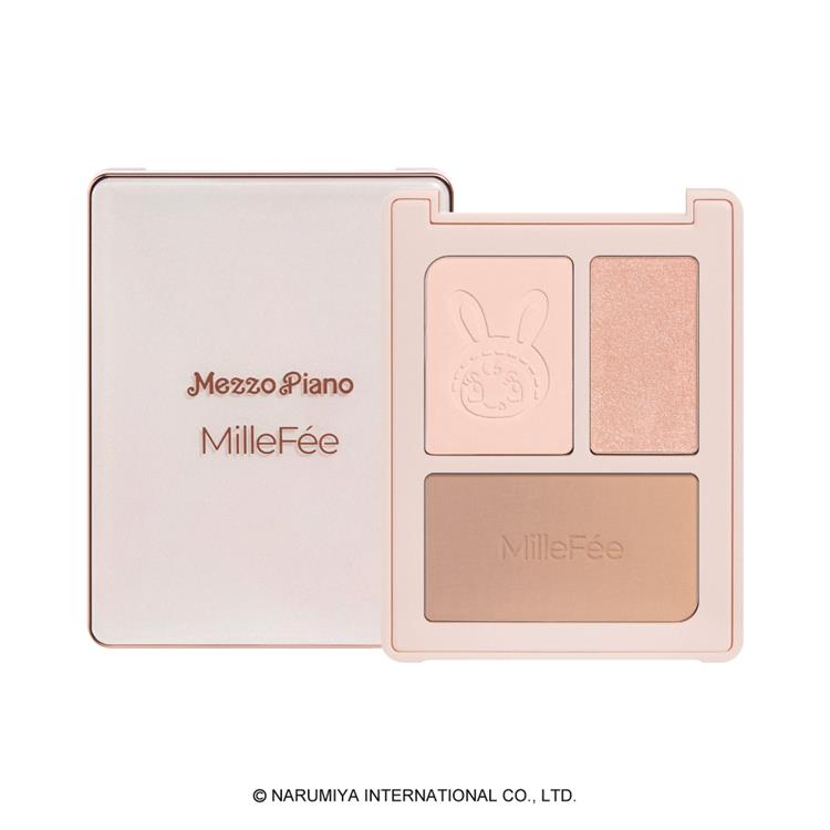 チート顔コントゥアパレット メゾピアノ N04 しのばせベージュ【数量限定】 N04:しのばせベージュ
