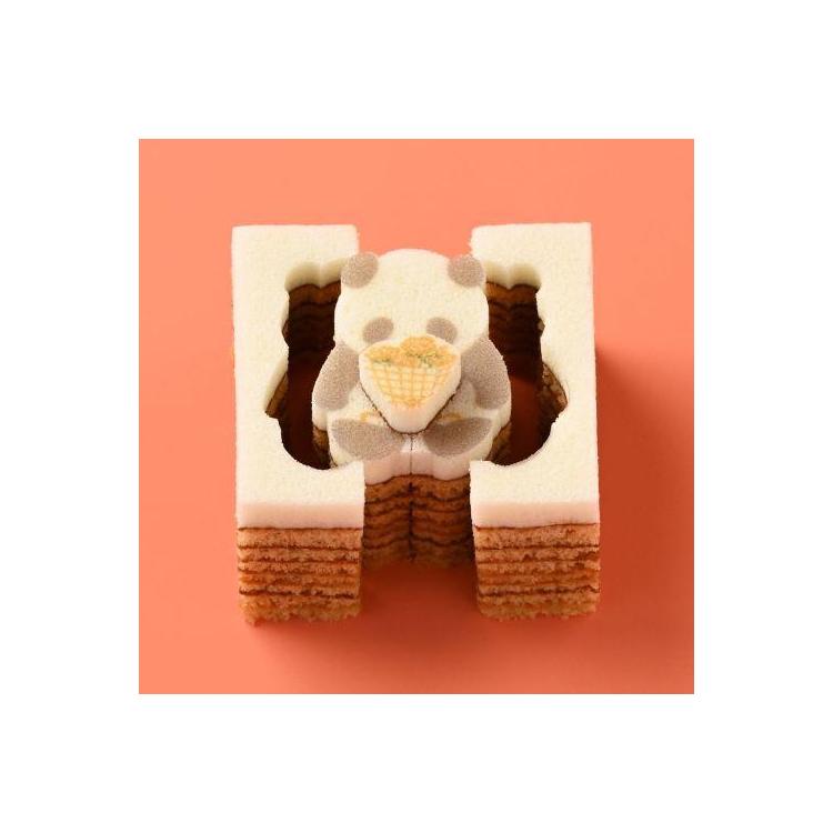 カタヌキヤ 花束パンダバウム メープル味