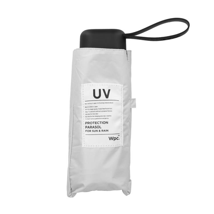 折りたたみ傘 コンパクト晴雨兼用 ライトグレー【ロフト限定】 ライトグレー