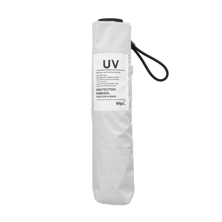 折りたたみ傘 スリム晴雨兼用 ライトグレー【ロフト限定】 ライトグレー