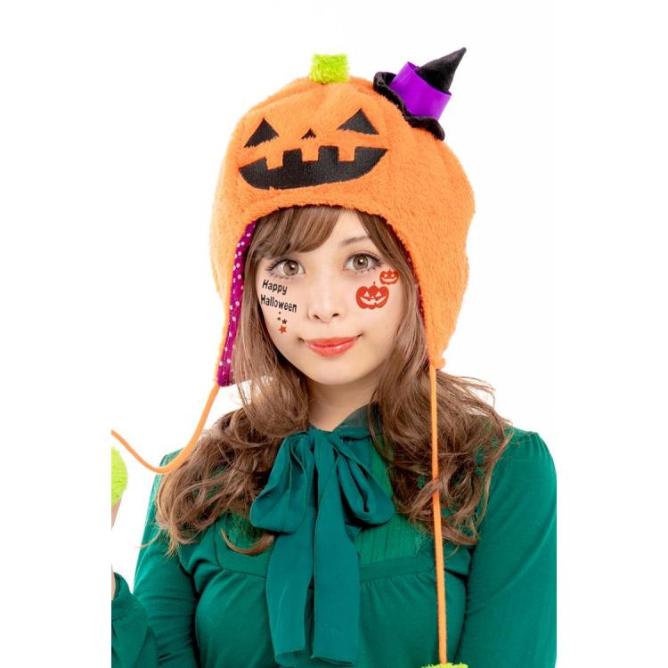 フェイスシール グリッター パンプキン