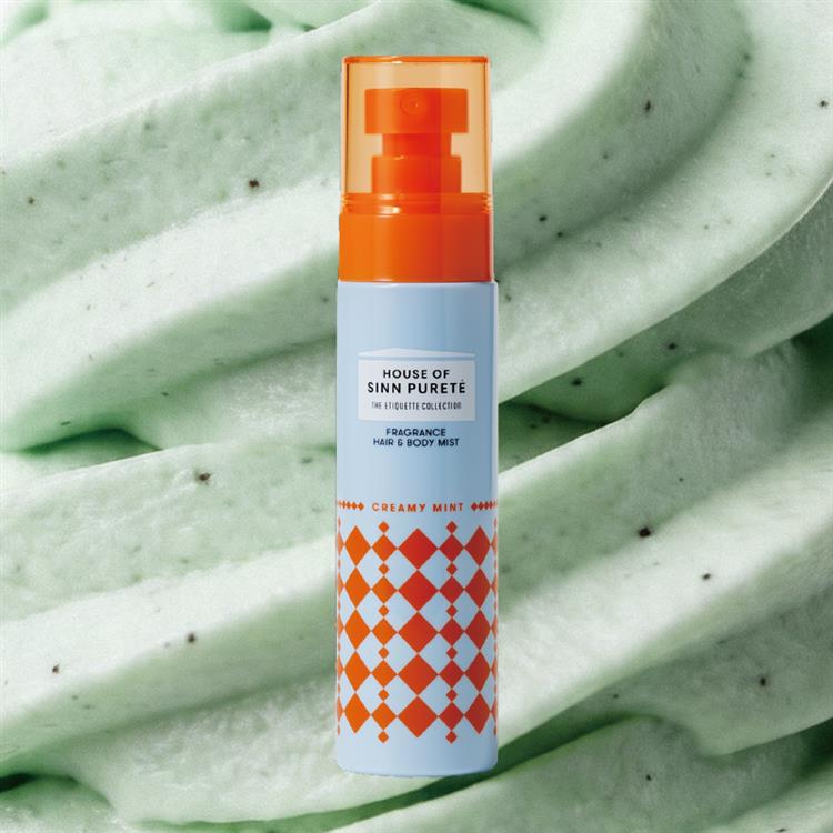 ハウスオブシンピュルテ エチケットヘア&ボディミスト クリーミーミント 80ml
