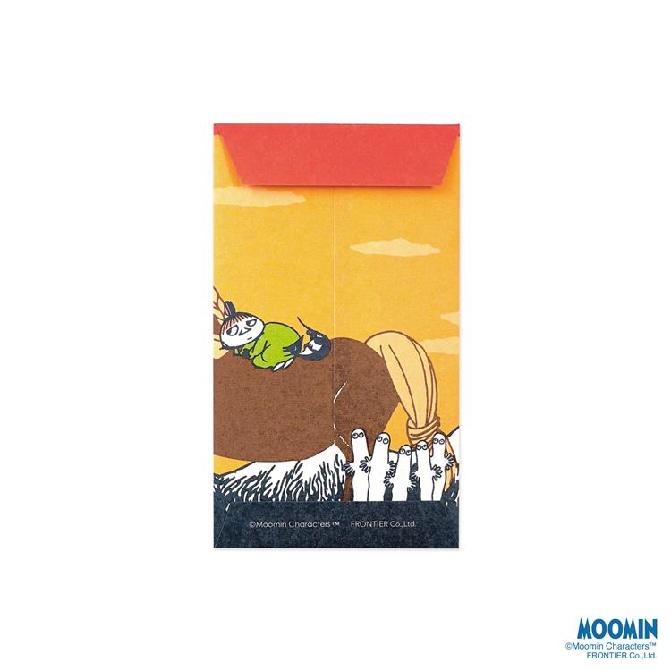 年賀ぽち袋 伊予和紙 ムーミン 日の出 5枚入り 日の出
