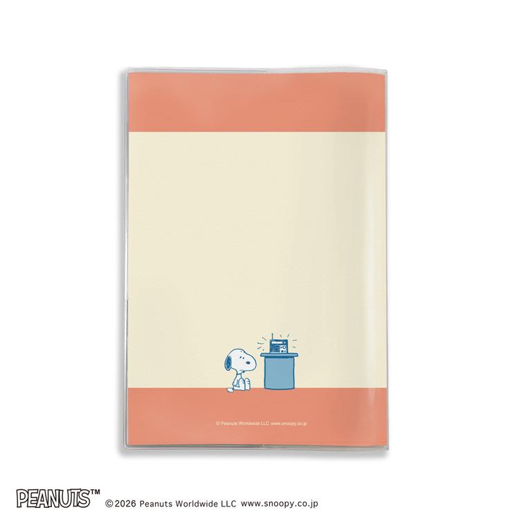 2026年3月始まり手帳 月間 B6 スヌーピー リッスン リッスン