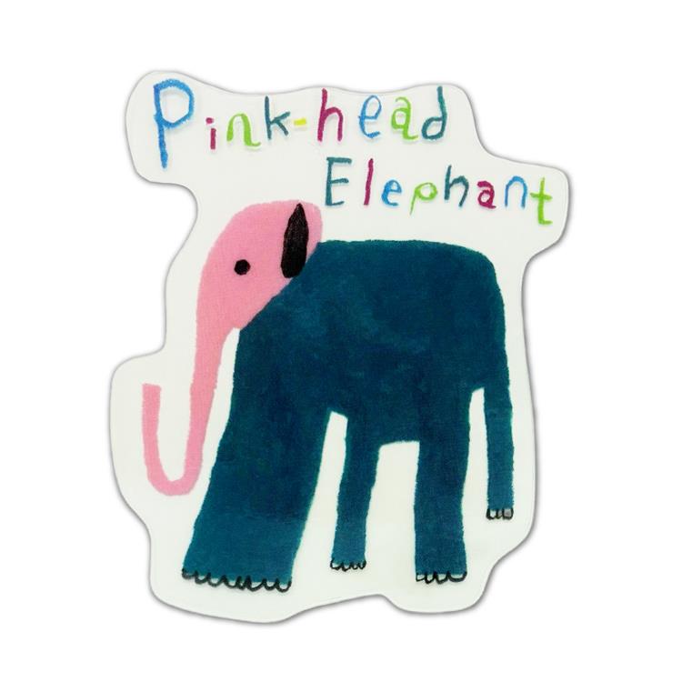 クリエーターズサーカス ステッカー Pink-head Elephant Pink-head Elephant