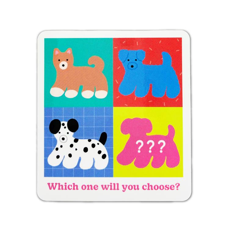 クリエーターズサーカス ステッカー Which one will you choose? Which one will you choose?