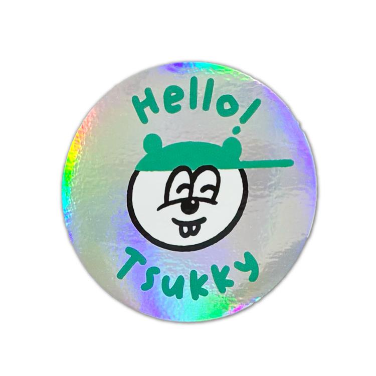 クリエーターズサーカス ステッカー Tsukky Kira Kira Face Tsukky Kira Kira Face