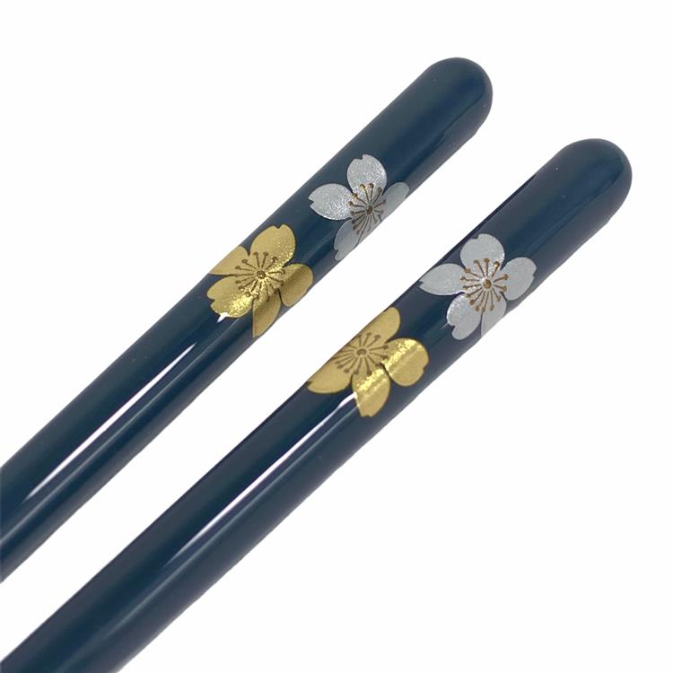 食洗箸 一双 金銀桜 23cm 金銀桜23cm