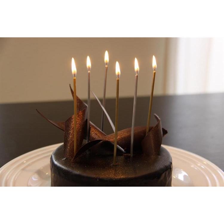 スティックキャンドル シルバー シルバー