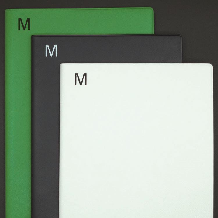 2025年12月始まり手帳 月間 A5 タイポ ネイビー ネイビー