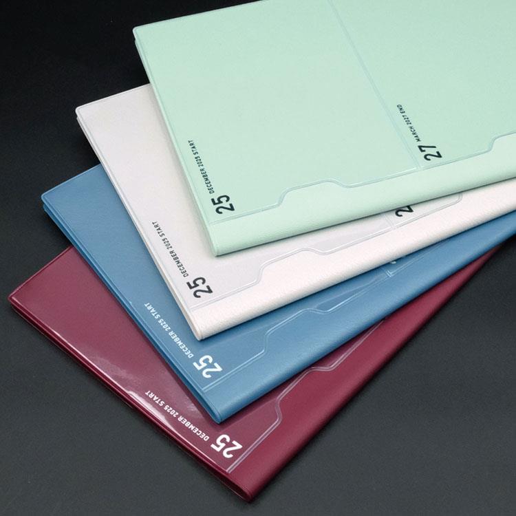 2025年12月始まり手帳 月間 A5 ポケット ミント ミント