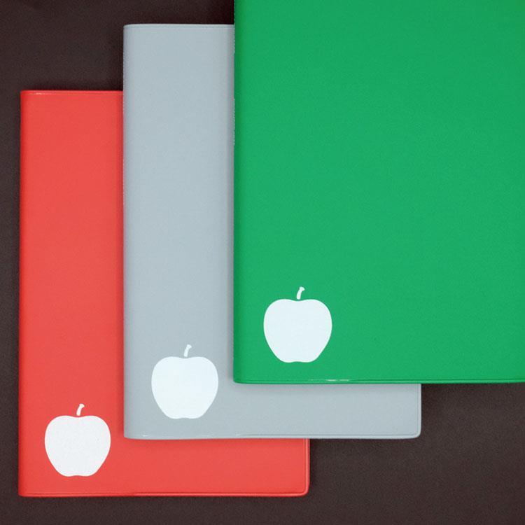 2025年12月始まり手帳 週間ブロック B6 アップル グレー グレー