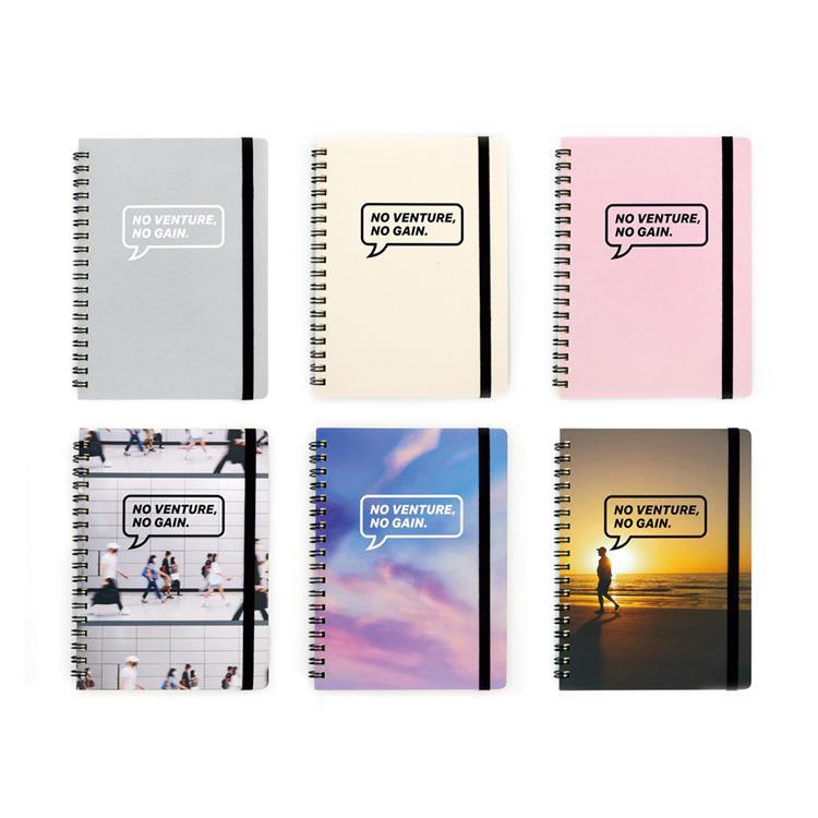 リングノート B6 イン・アクション グレー グレー