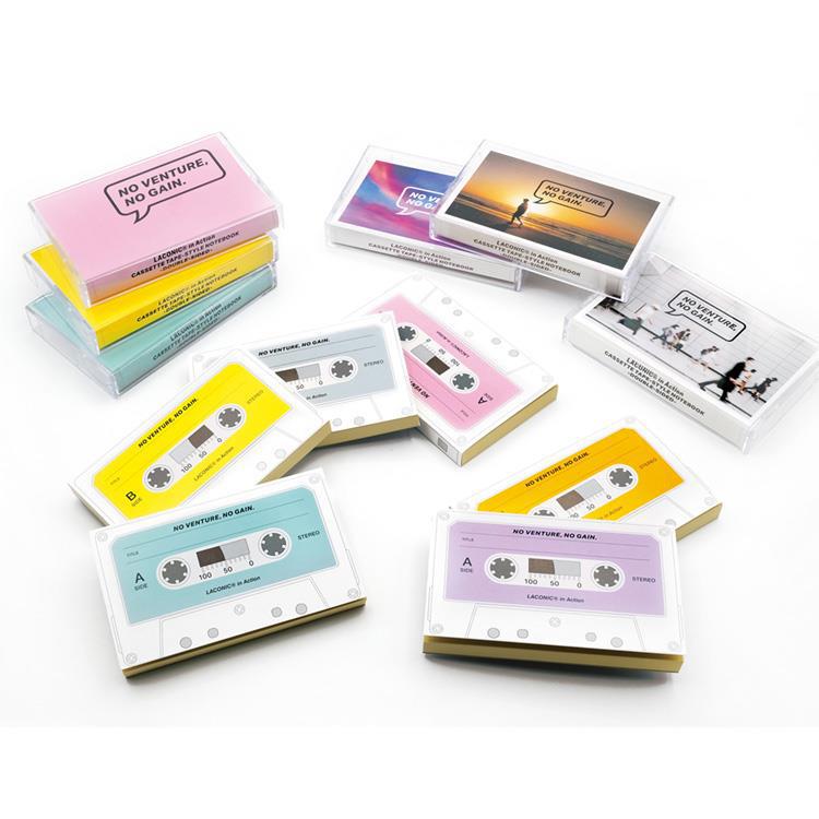 カセットテープノート イン・アクション ターコイズ ターコイズ