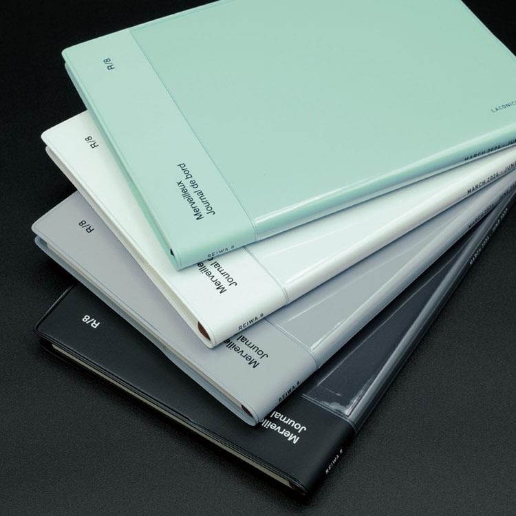 2026年3月始まり手帳 週間バーチカル B6 ライフログ ポケット グレー グレー